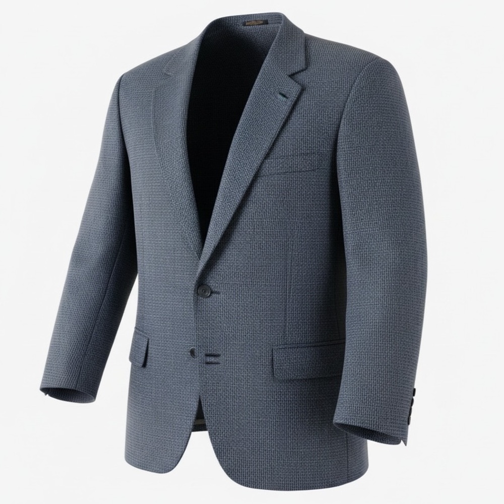 Vintage Arnold Palmer Blue Wool Sports Coat Jacket Blazer Mens Size 48R